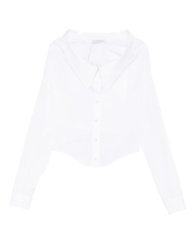 Viktor & Rolf Geknöpftes Hemd - Weiß Weiß