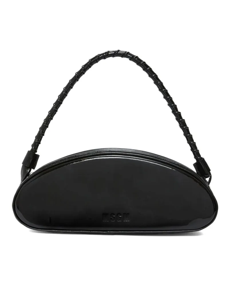 MSGM Shopper mit Logo-Prägung - Schwarz Schwarz