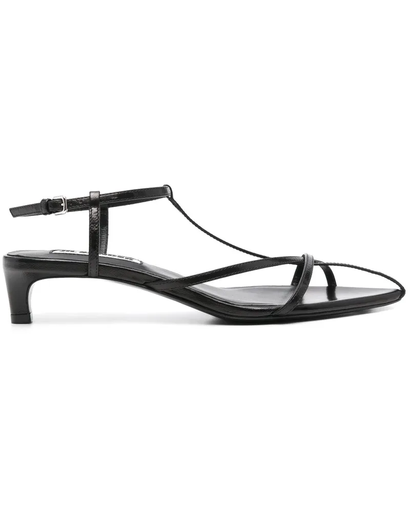 Jil Sander High Sandalen - Schwarz Schwarz