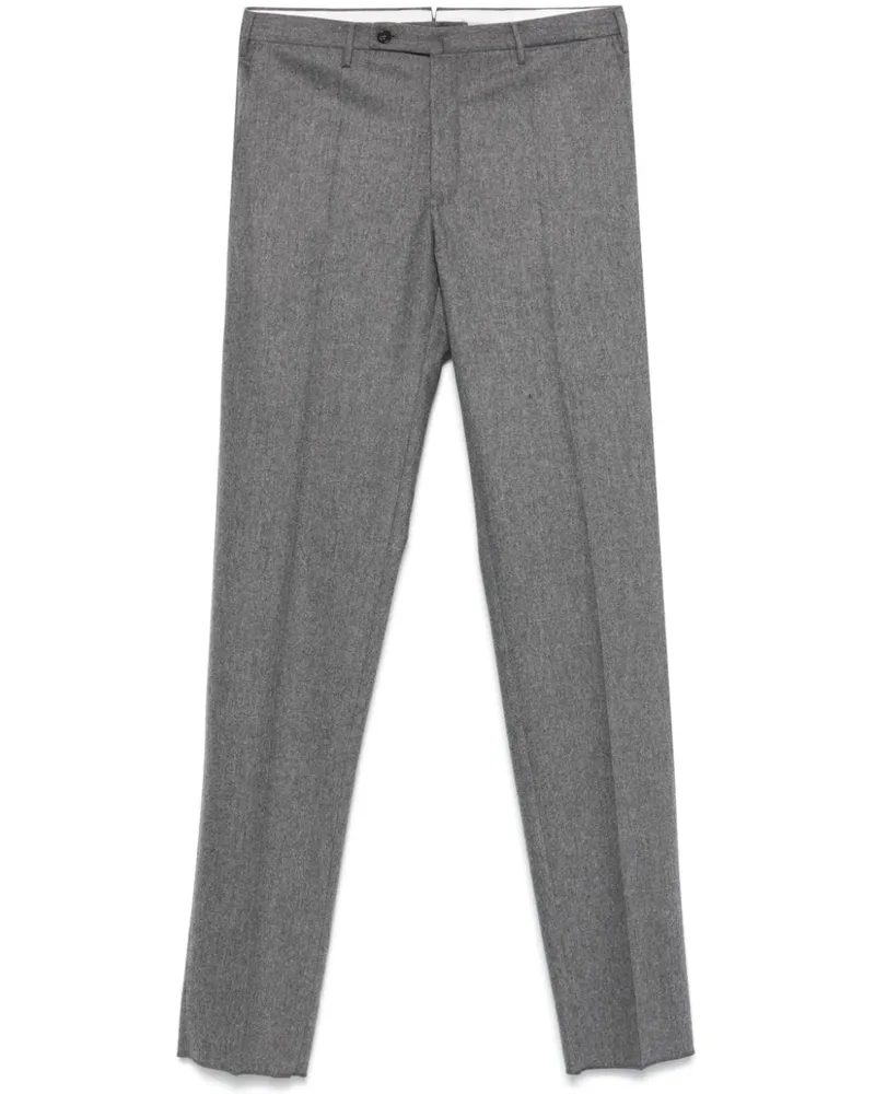 Incotex Chino mit schmalem Schnitt - Grau Grau
