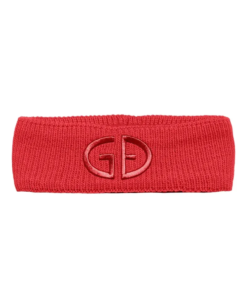 GOLDBERGH Stirnband mit Logo-Stickerei - Rot Rot