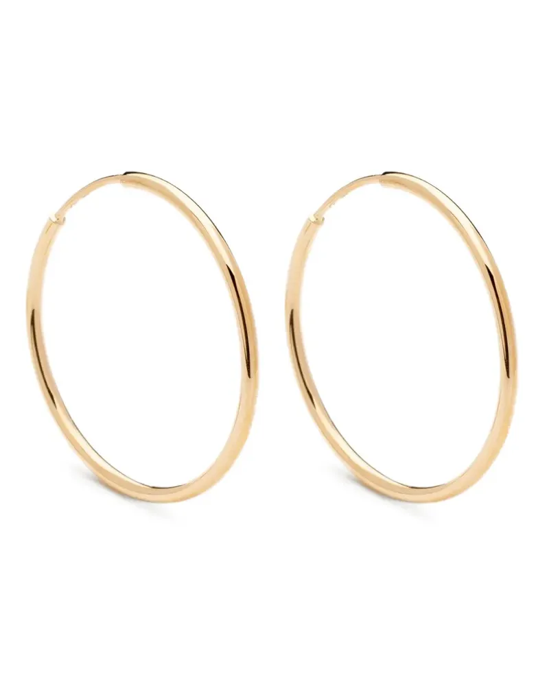 WHITE BIRD 14K yellow gold small Yvette Paulette earrings Gold