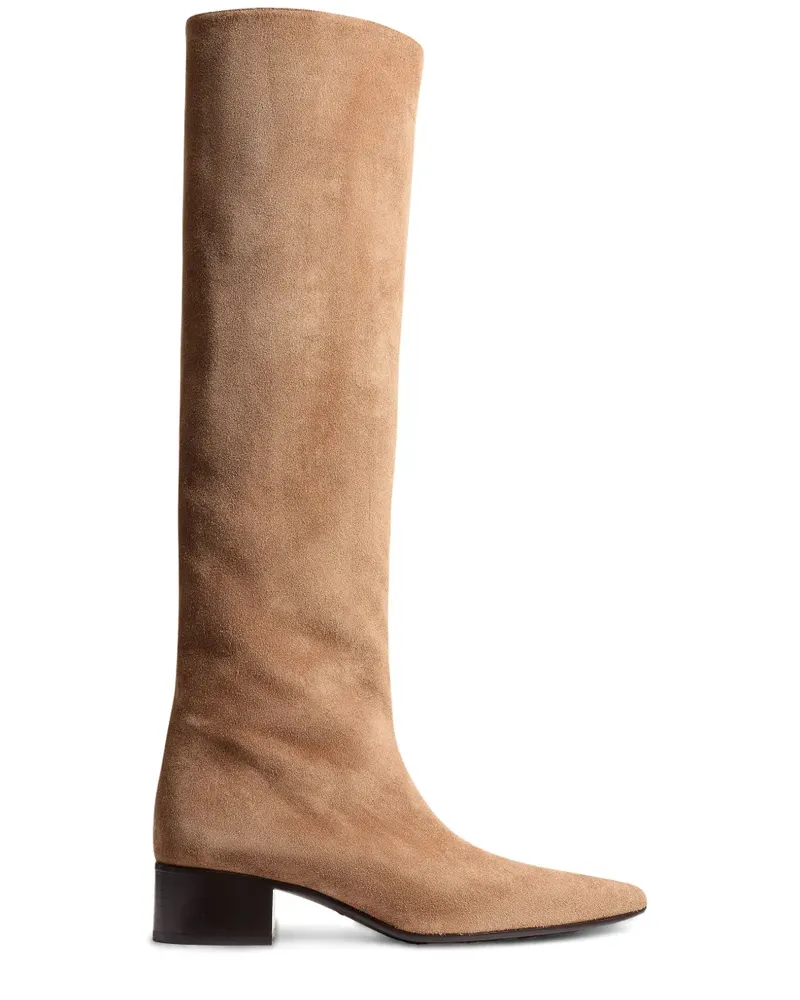 KHAITE Andee Stiefel - Nude Nude