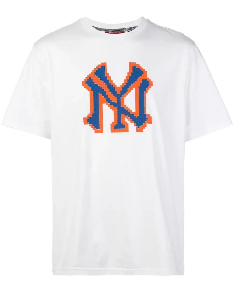 Mostly Heard Rarely Seen T-Shirt mit "Yorker"-Print - Weiß Weiß