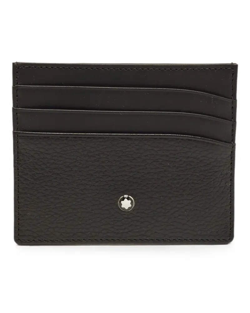 Montblanc Meisterstuck leather card holder - Schwarz Schwarz
