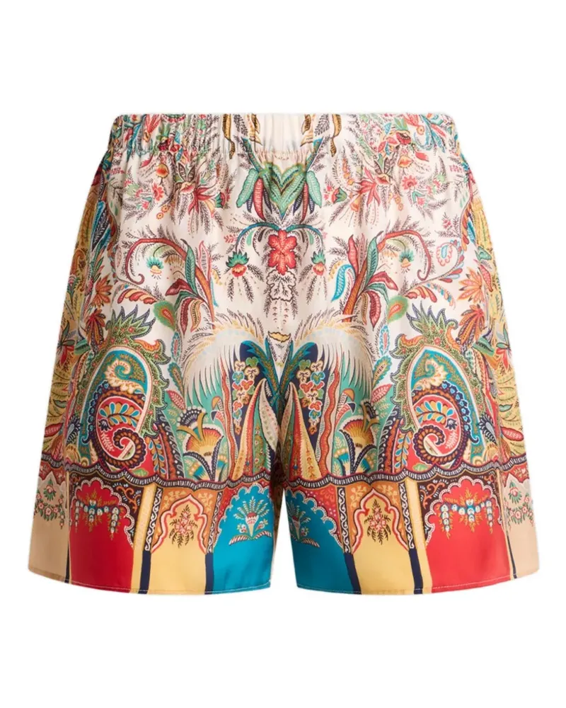 Etro Kurze Peau D'Ange Seidenshorts - Nude Nude