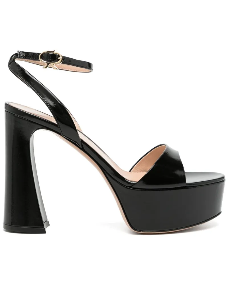 Gianvito Rossi Nancy Sandalen - Schwarz Schwarz