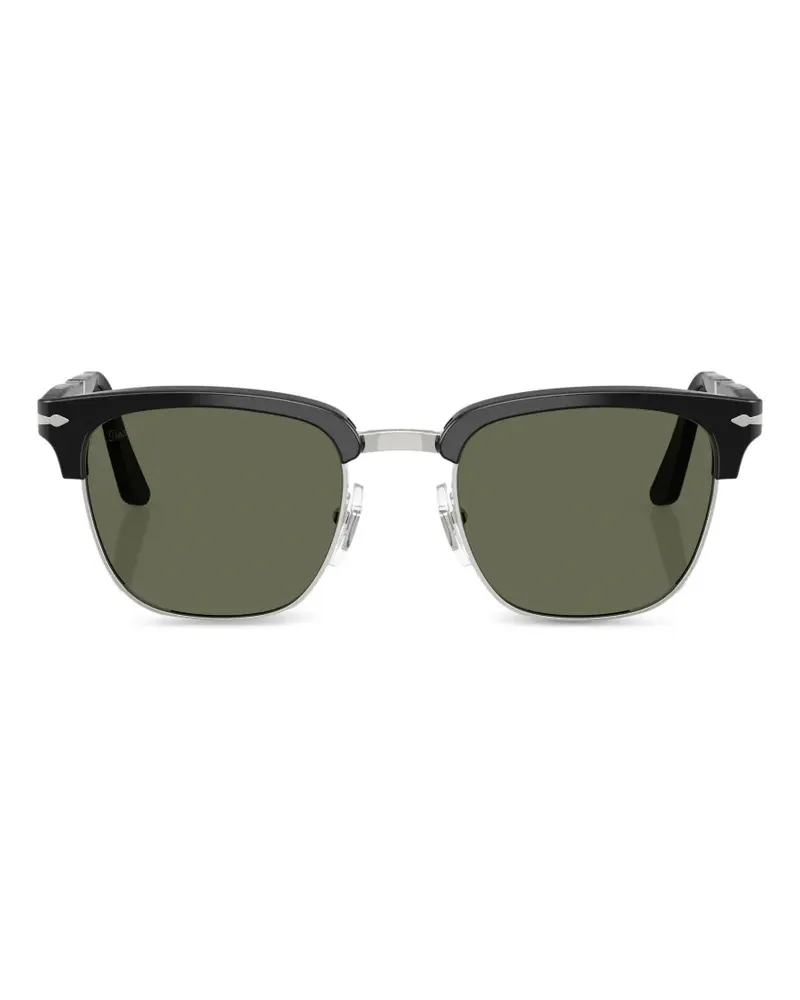 Persol square-frame foldable sunglasses - Schwarz Schwarz