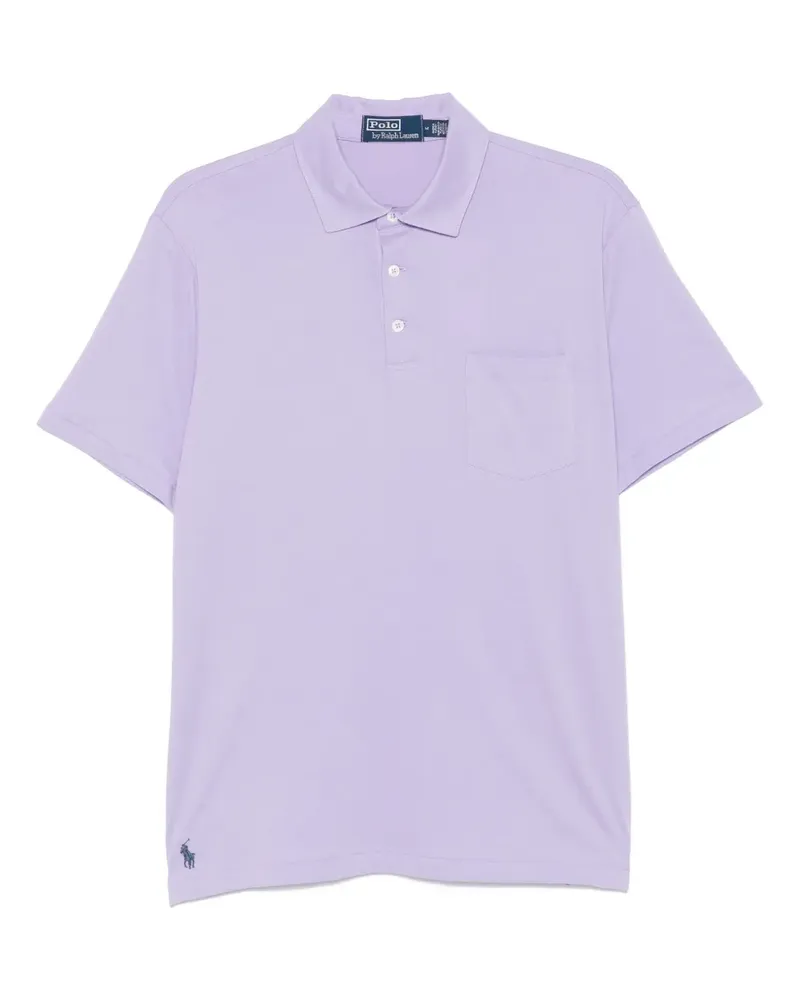 Ralph Lauren Poloshirt mit Polo Pony-Stickerei - Violett Violett