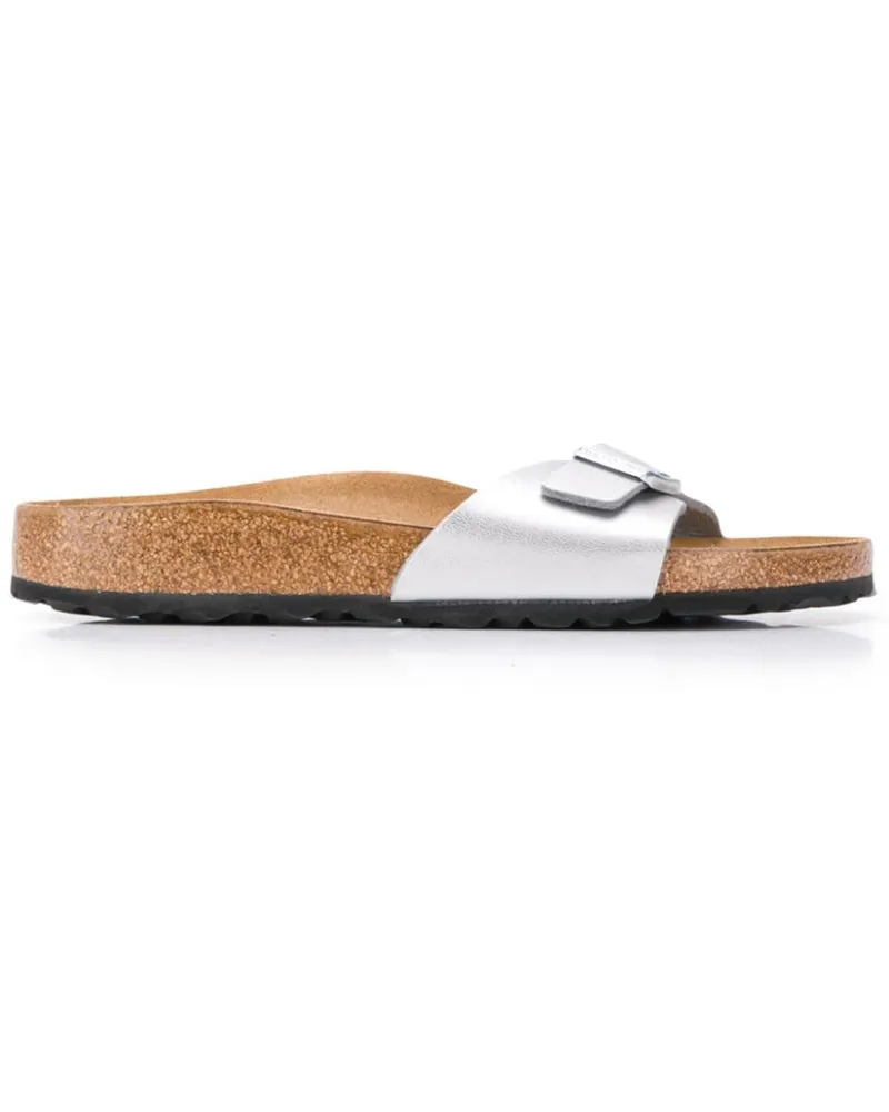 Birkenstock Madrid Oiled' Sandalen - Silber Silber