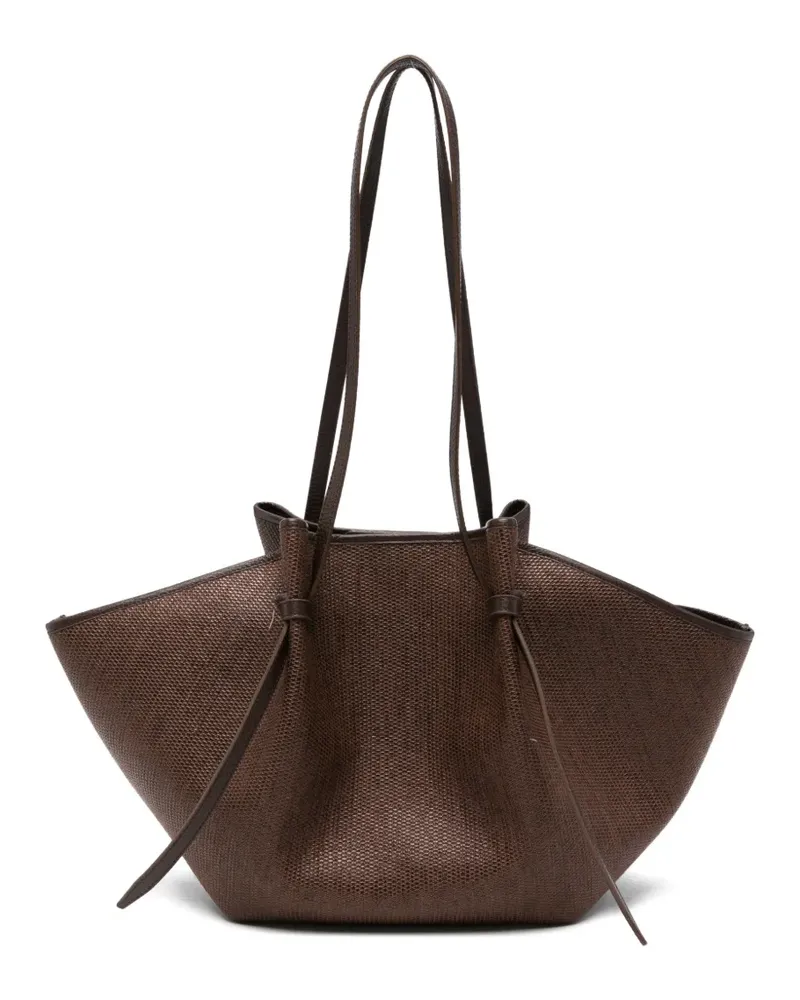 YUZEFI large Mochi shoulder bag - Braun Braun