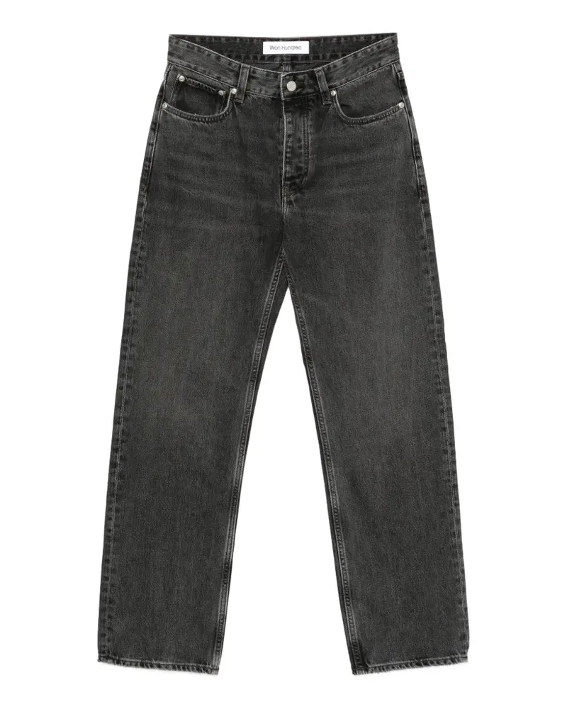 Won Hundred Steve belt-loop jeans - Schwarz Schwarz