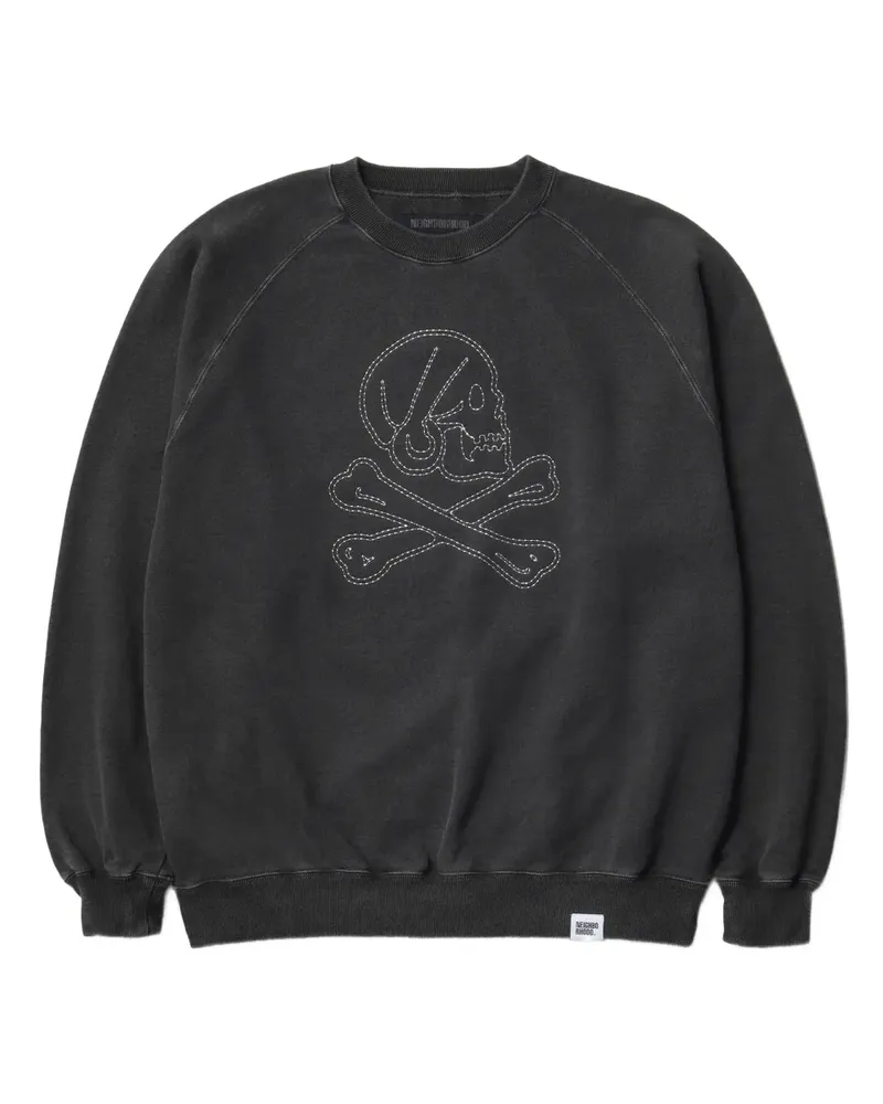 Neighborhood Besticktes Sweatshirt - Grau Grau