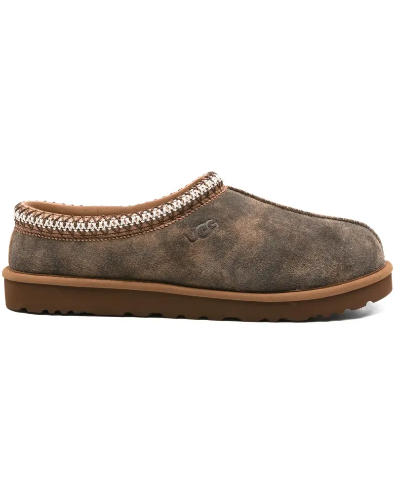 UGG Tasman Baxter Slipper mit Flechtbesatz - Braun Braun