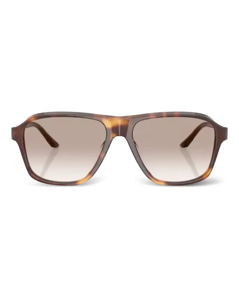 Oliver Peoples Sonnenbrille in Schildpattoptik - Braun Braun
