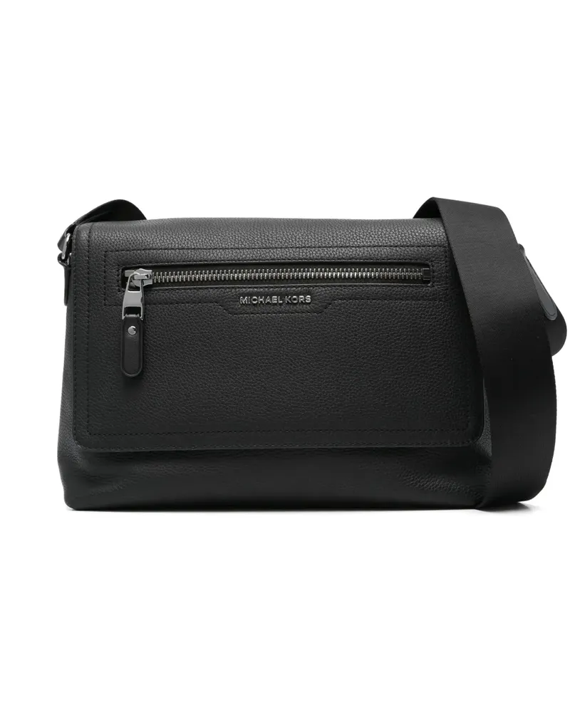 Michael Kors Kleine Hudson Kuriertasche - Schwarz Schwarz