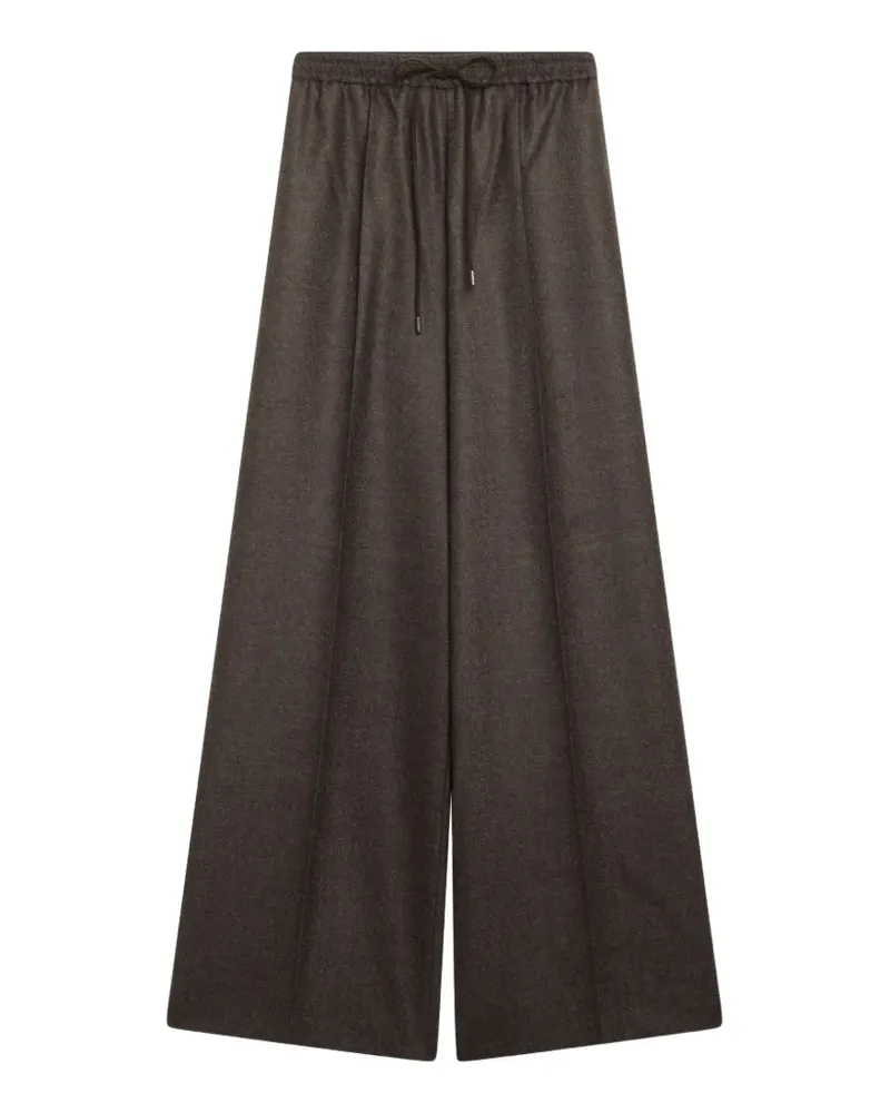 Max Mara Batavia Wollhose - Schlammbraun Braun