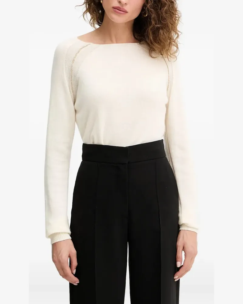 Silvian Heach Verzierter Pullover - Nude Nude