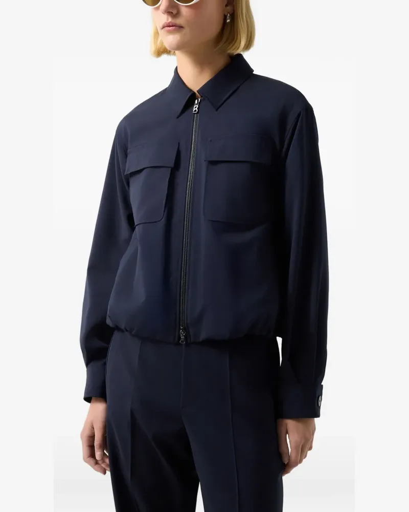 Bogner Tracy Hemdjacke mit Saum - Blau Blau