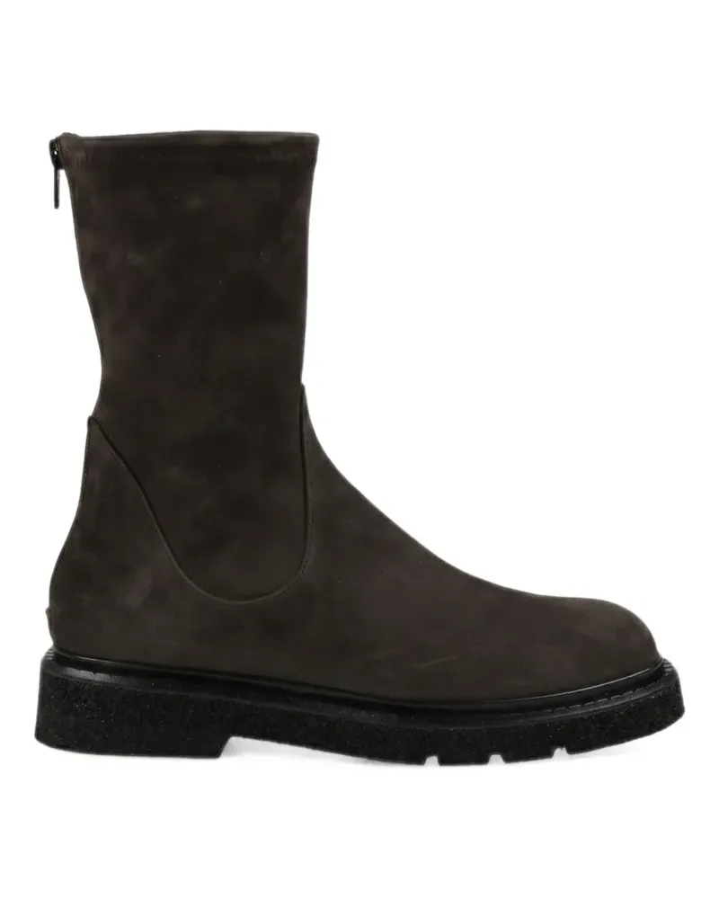 Guglielmo Rotta Krisalyn stretch-suede ankle boots - Braun Braun