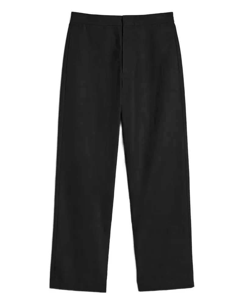 Jil Sander Klassische Hose - Schwarz Schwarz