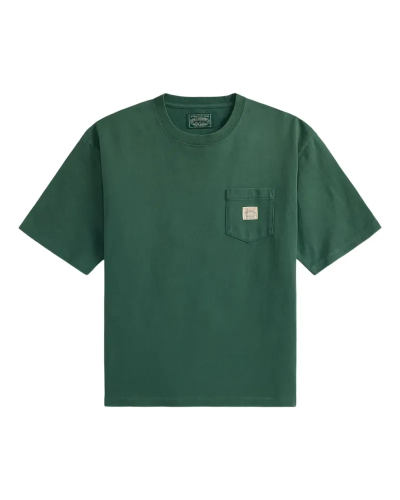 Ralph Lauren T-Shirt mit Tasche - Grün Grün