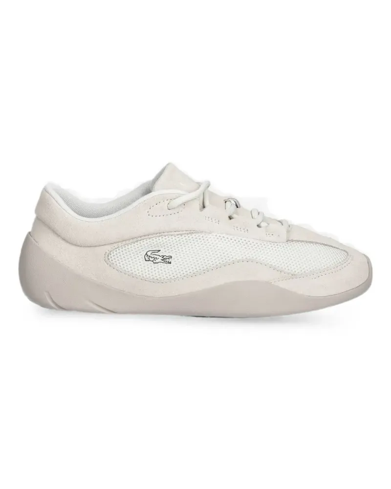 Lacoste Net Low logo-patch sneakers - Nude Nude