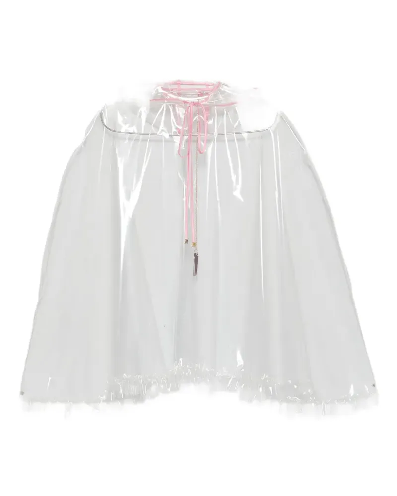 Vivetta chain-detail raincoat - Weiß Weiß