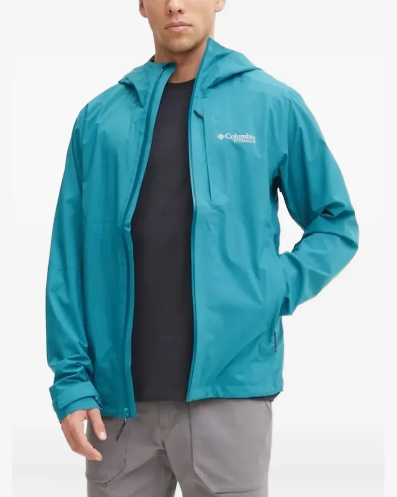 Columbia Sportswear Company Ampli-Dry™ II Shell Sportjacke mit Logo-Print - Blau Blau