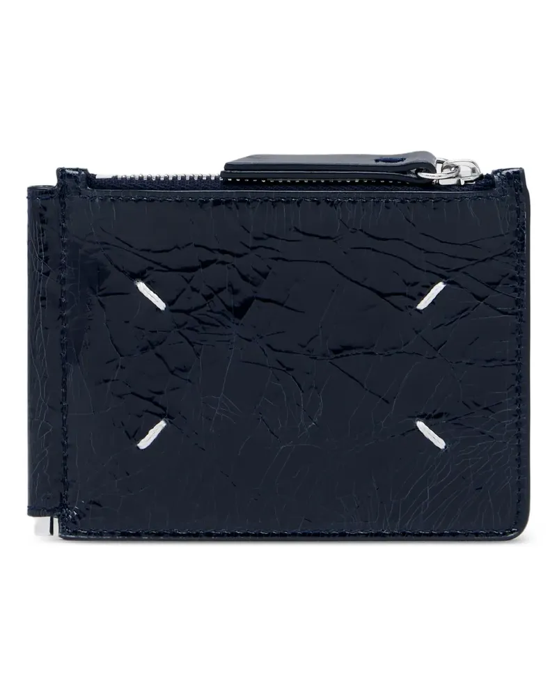 Maison Margiela Four Stitches Pincer wallet - Blau Blau