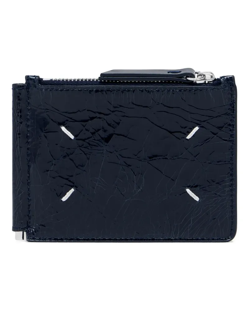 Maison Margiela Four Stitches Pincer wallet - Blau Blau