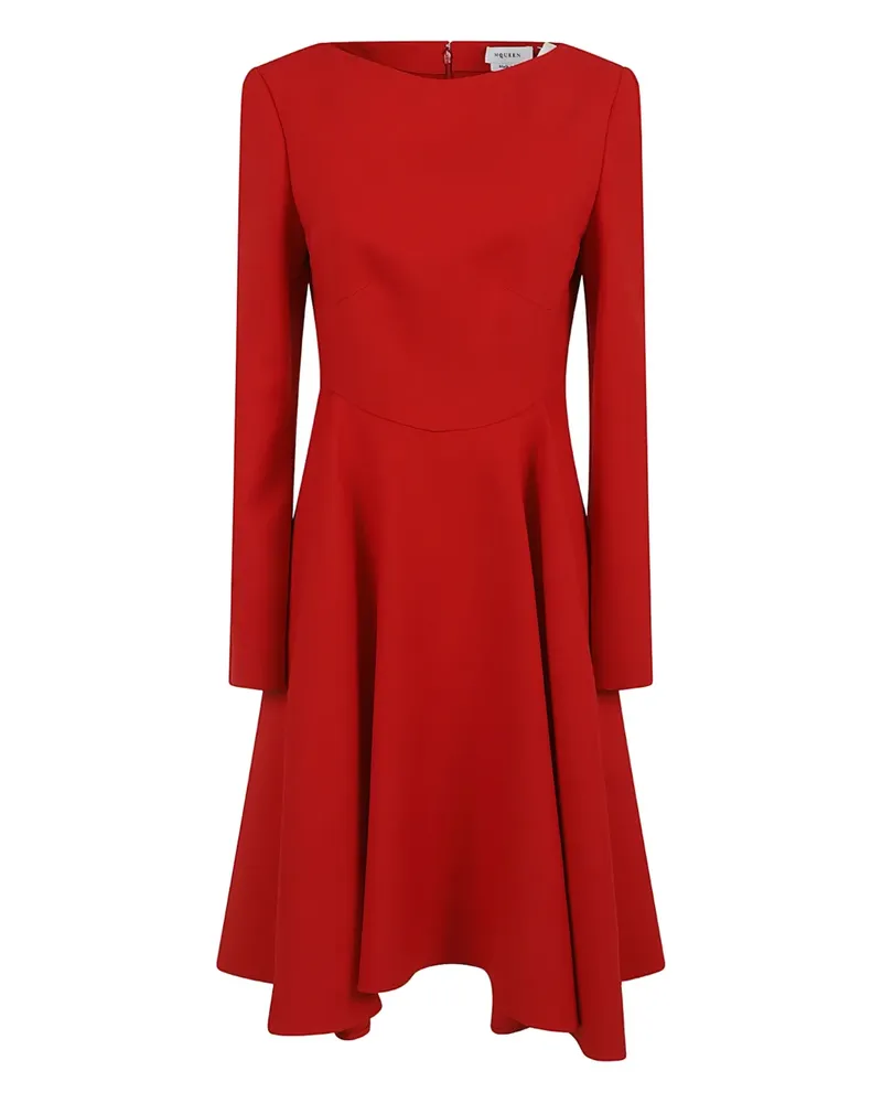Alexander McQueen long-sleeve dress - Rot Rot