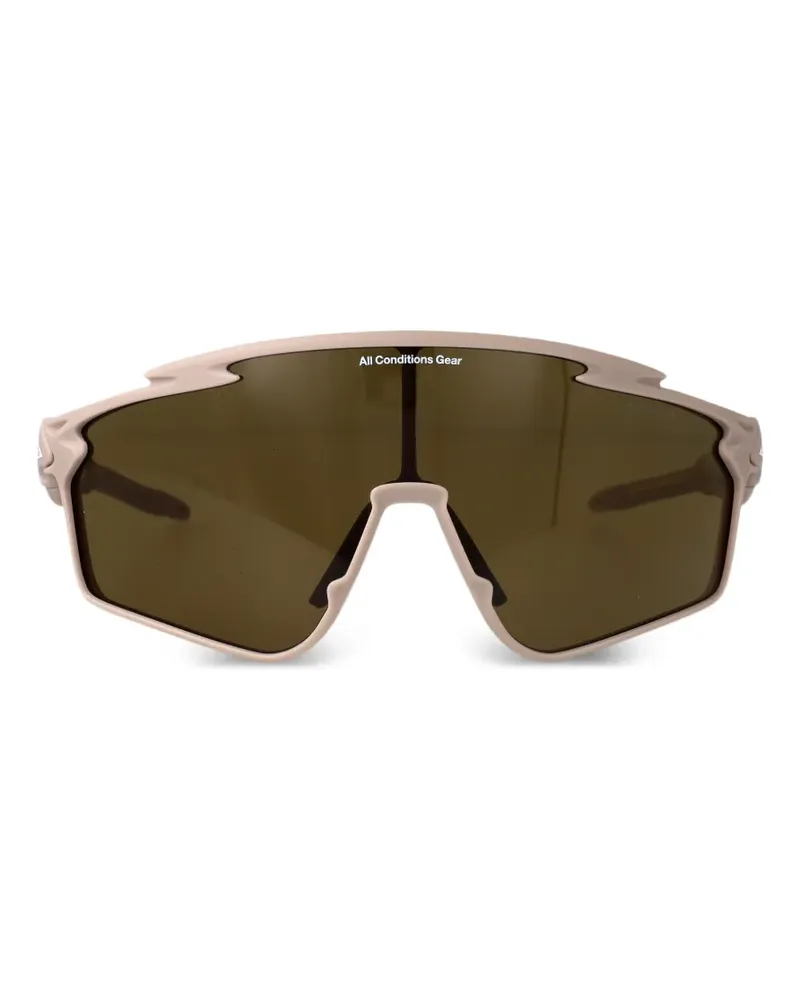 Nike ACG Vista geometric-frame sunglasses - Nude Nude