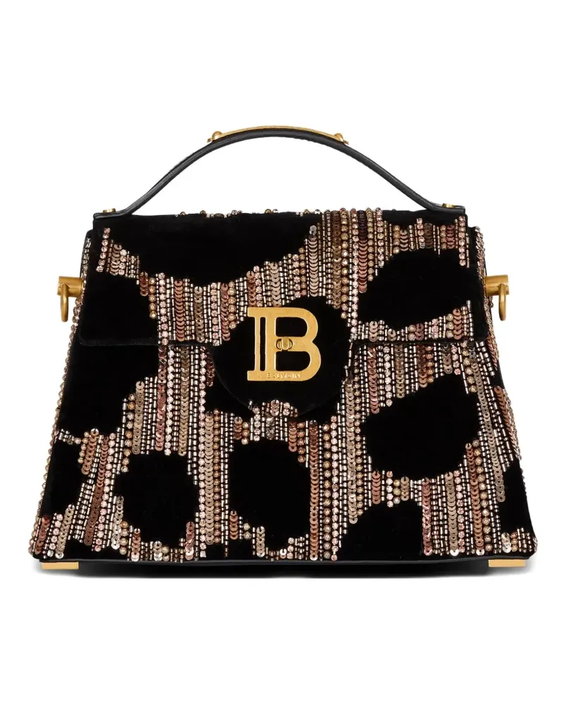 Balmain B-Buzz Handtasche - Schwarz Schwarz