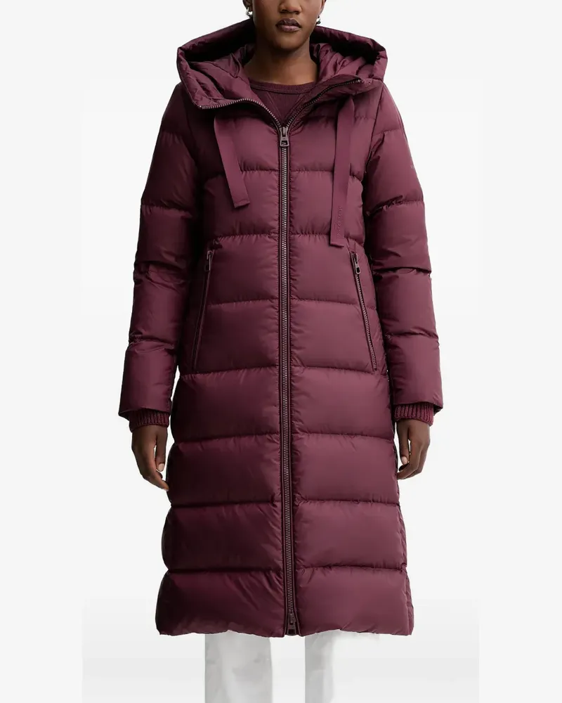 Marc O'Polo hooded zip coat - Rot Rot