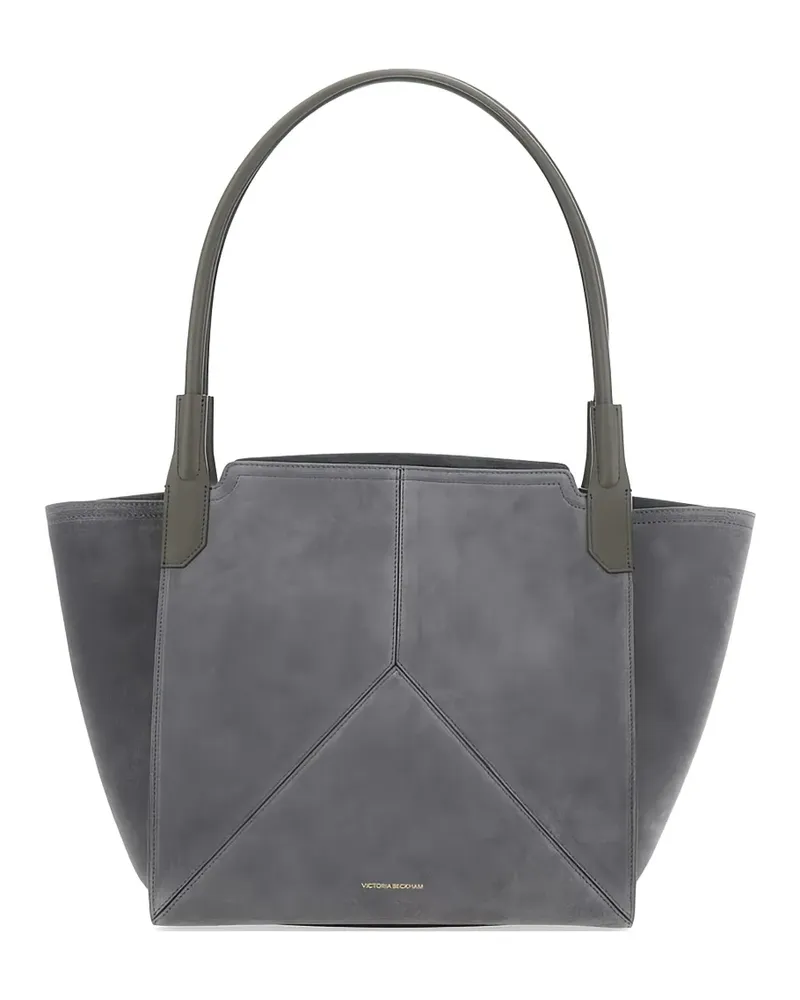 Victoria Beckham small Victoria panelled tote bag - Grau Grau