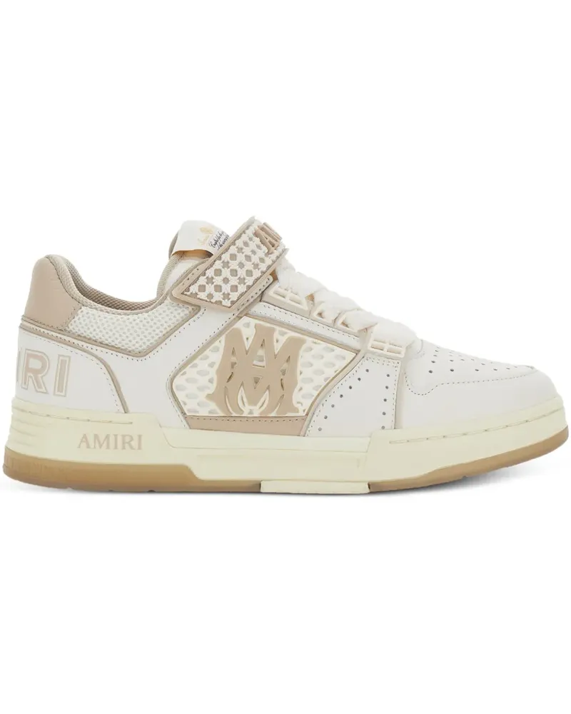Amiri Ma Skyline Sneakers mit perforiertem Logo - Weiß Weiß