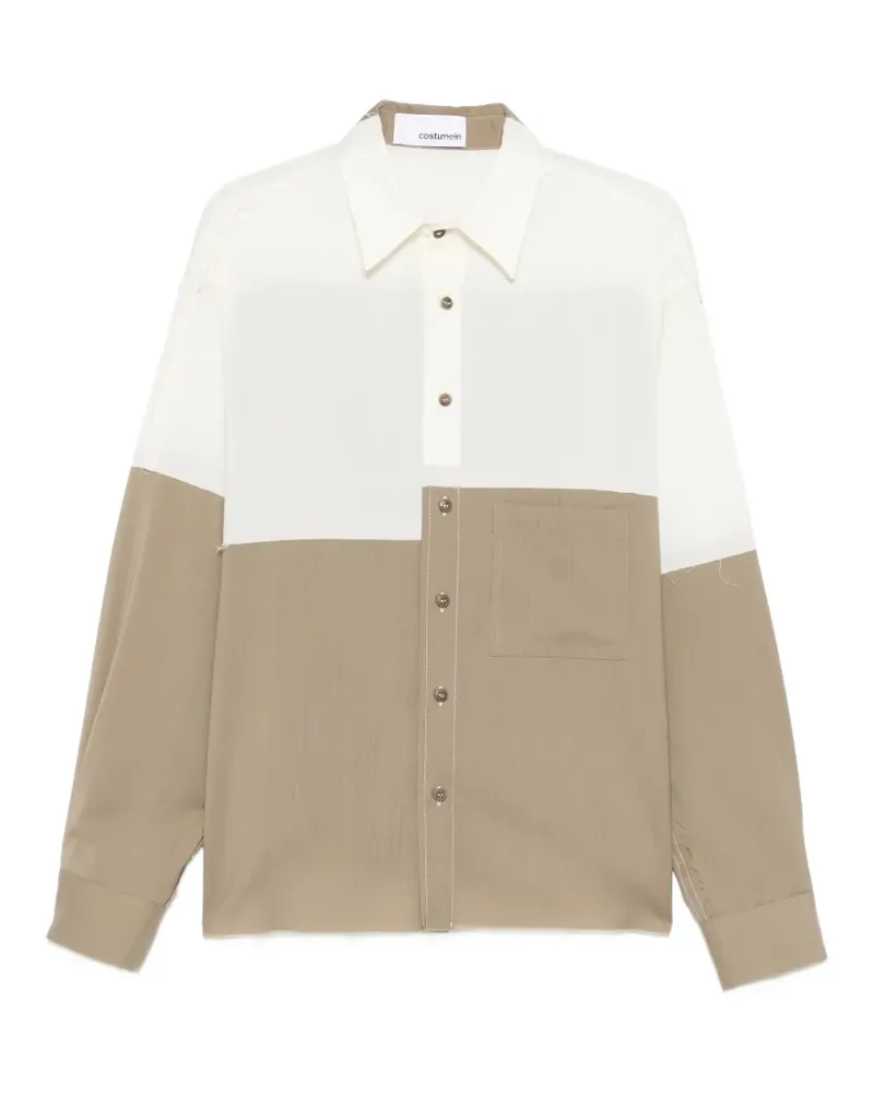 Costumein Richard Evo buttoned shirt - Nude Nude