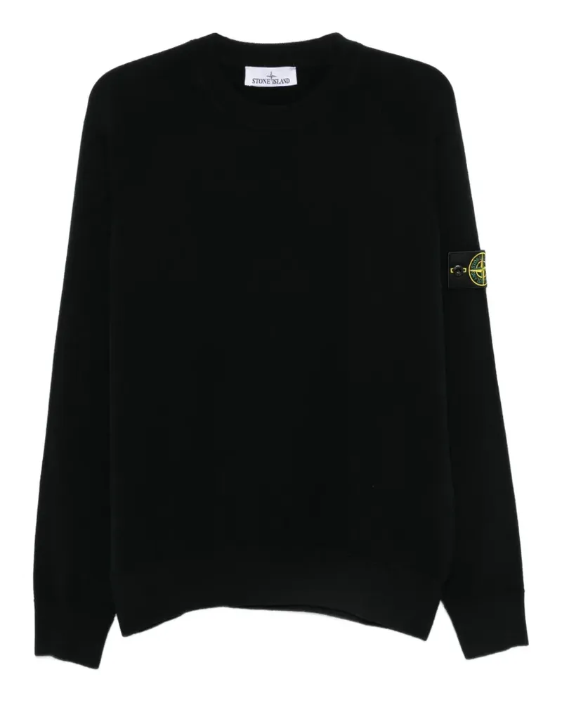 Stone Island Pullover mit Raglanärmeln - Schwarz Schwarz
