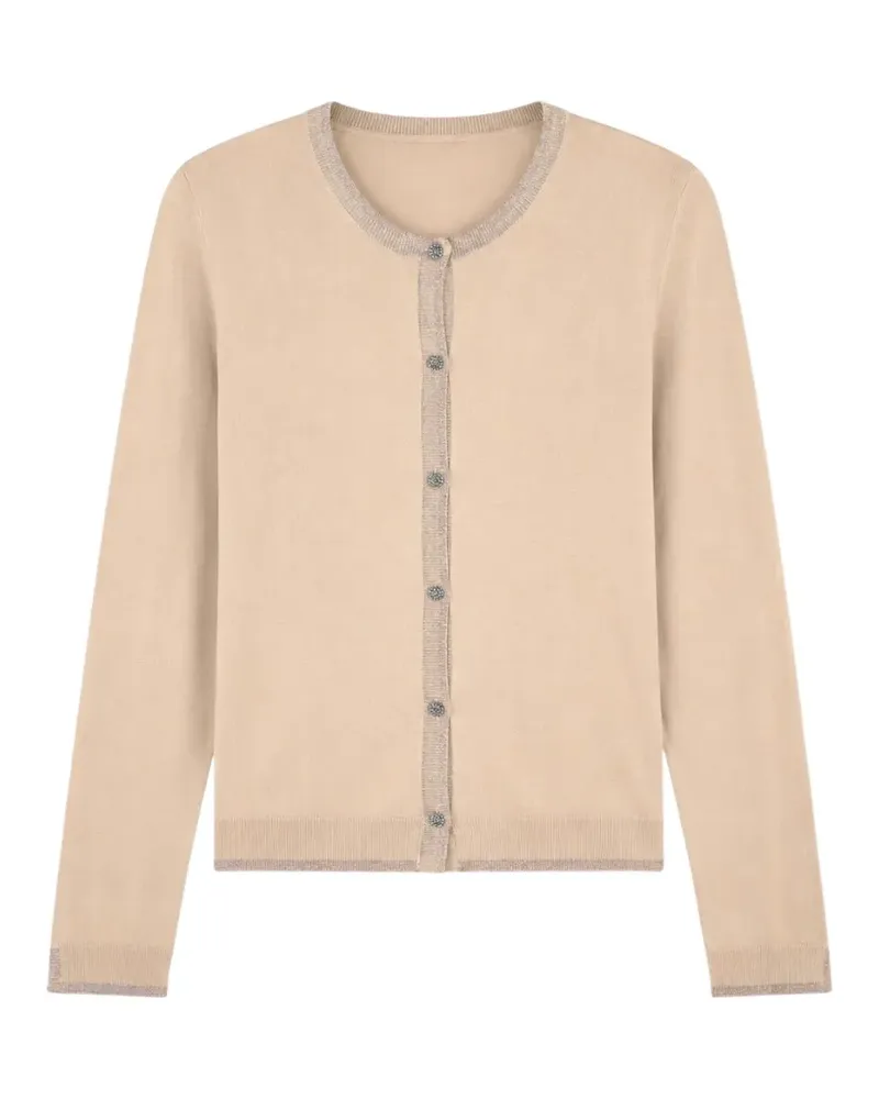 Liu Jo Cardigan mit Schlitzen - Nude Nude