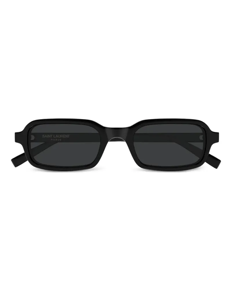 Saint Laurent SL 908 rectangle-frame sunglasses - Schwarz Schwarz