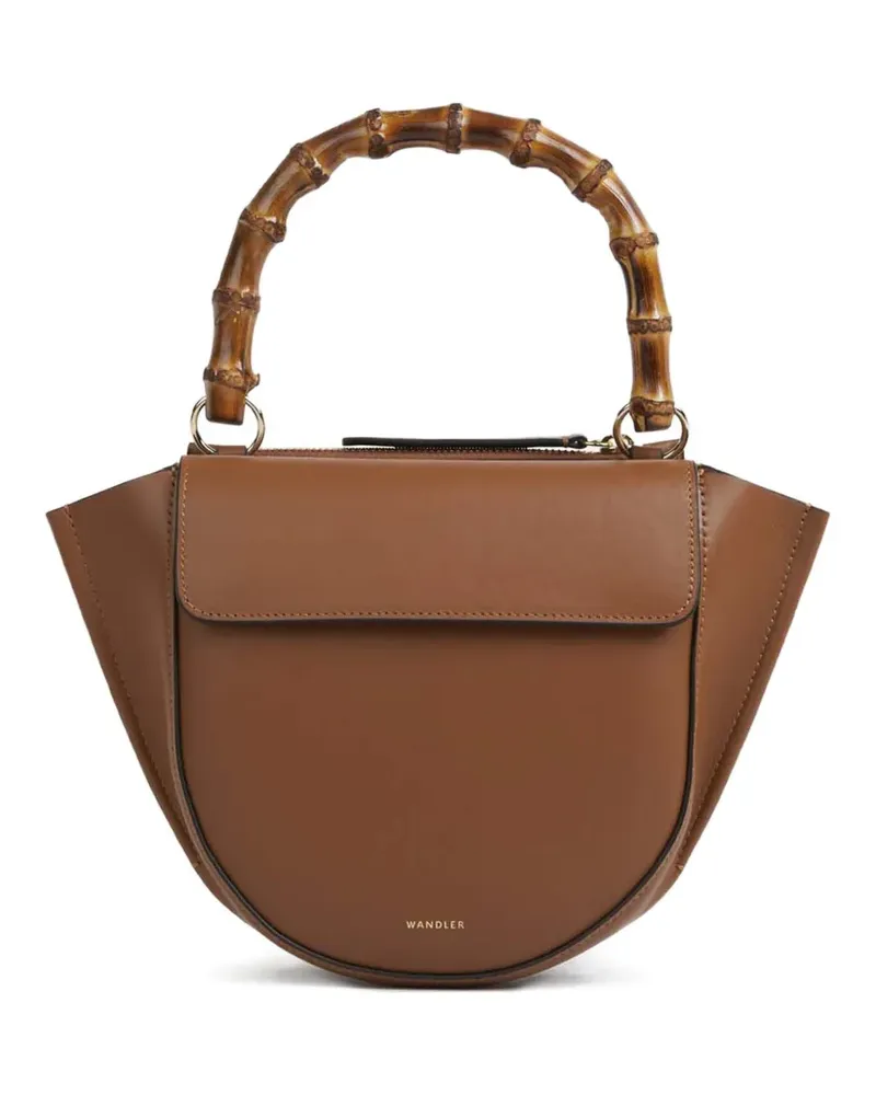 WANDLER Mini Hydrangea Schultertasche - Braun Braun