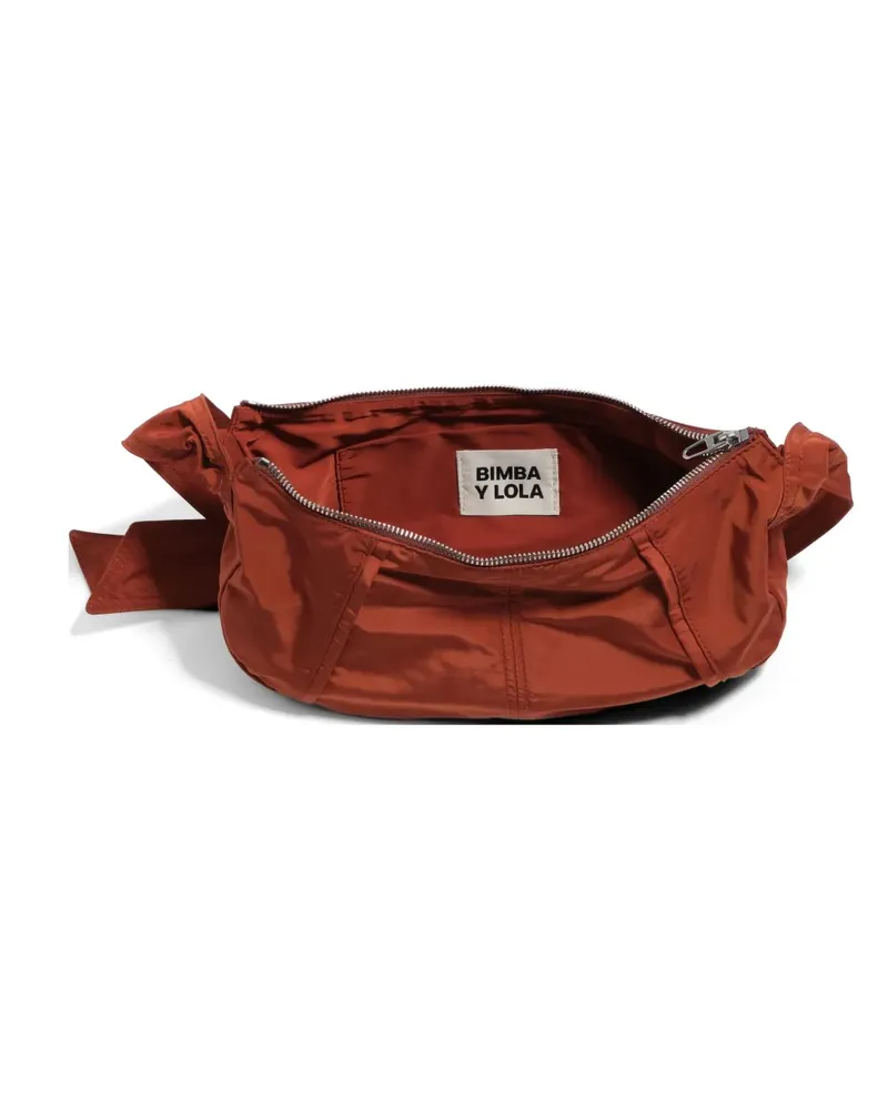 BIMBA Y LOLA Mini-Tasche mit Ringriemen - Orange Orange