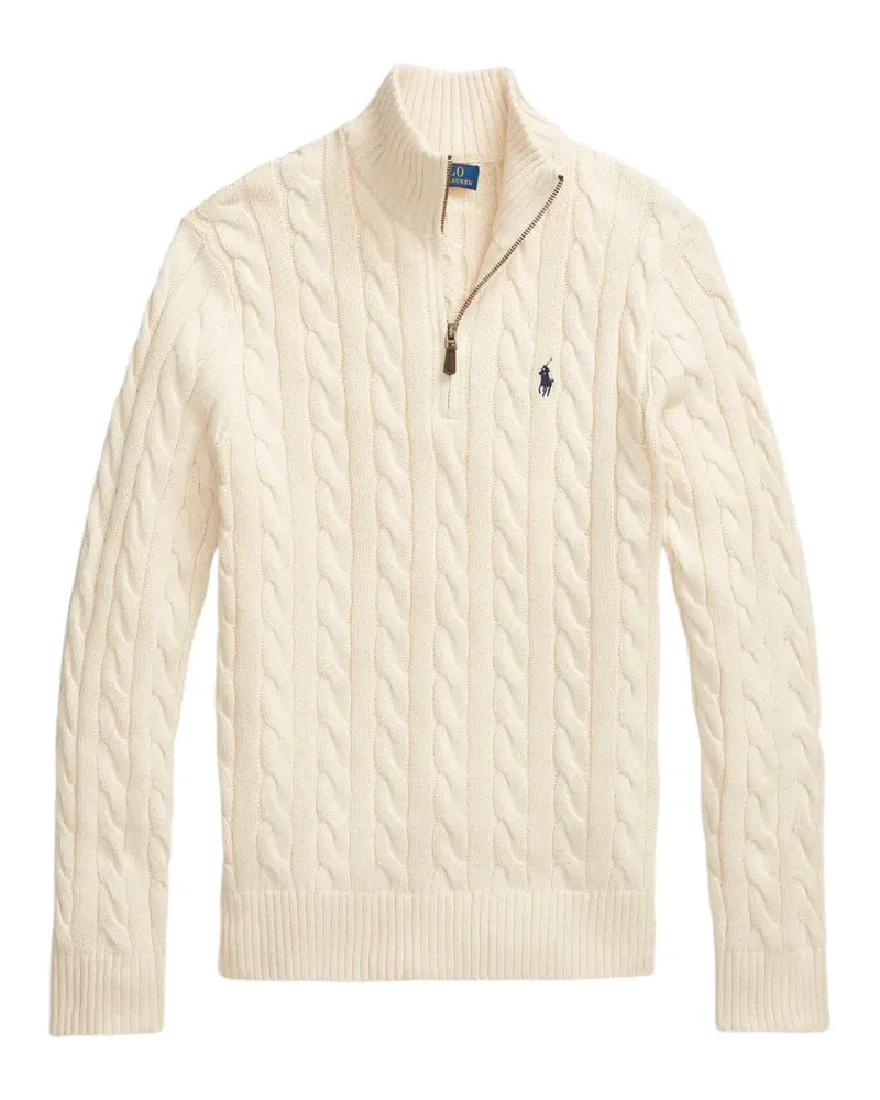 Ralph Lauren half-zip sweater - Nude Nude