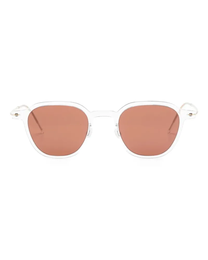 Lindberg Sonnenbrille mit rundem Gestell - C01 WHITE C01