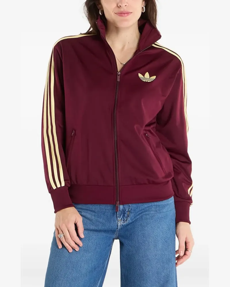 adidas Sweatshirt mit Reißverschluss - Rot Rot