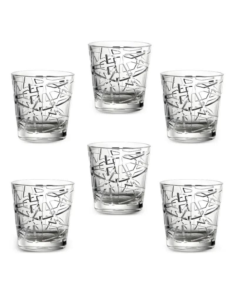 Mario Luca Giusti David Gläser (6er-Set) - Weiß Weiß