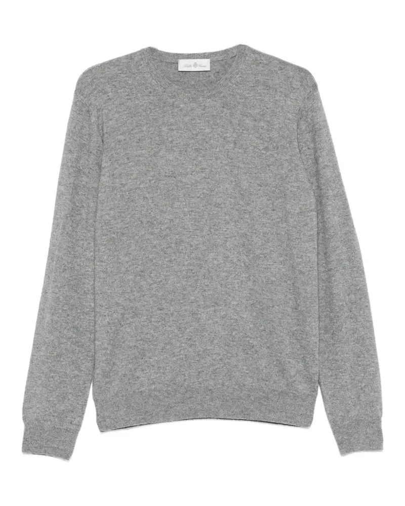 Della Ciana Fein gestrickter Pullover - Grau Grau