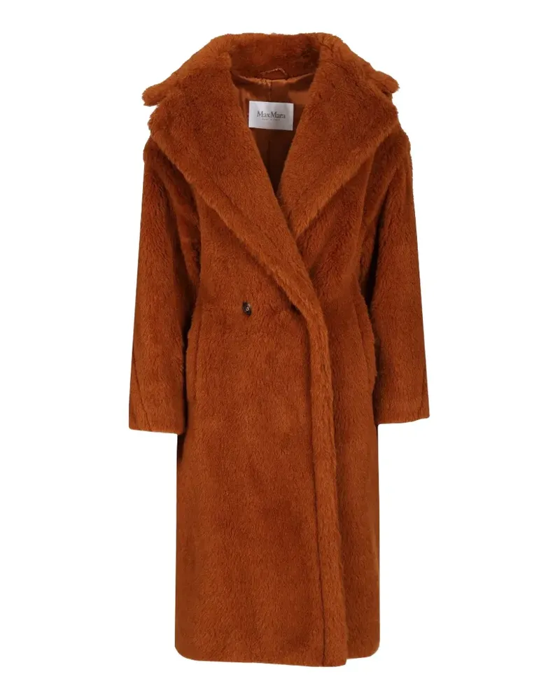Max Mara Teddy Bear Icon double-breasted coat - Braun Braun