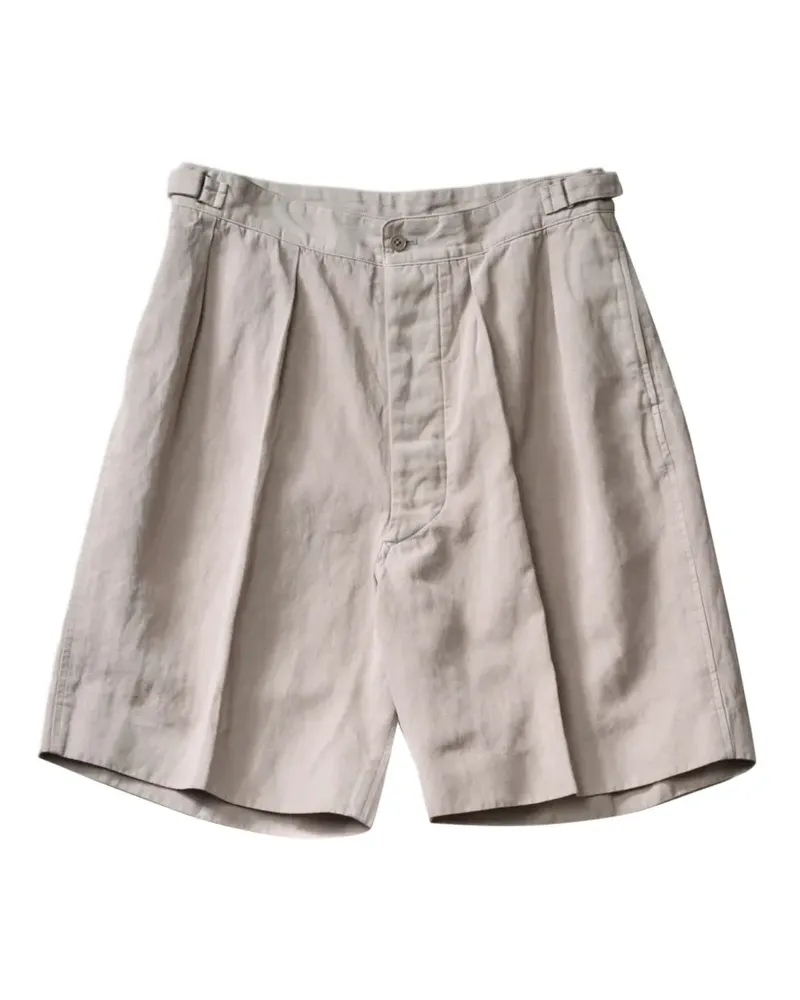 Kaptain Sunshine pleated shorts - Nude Nude